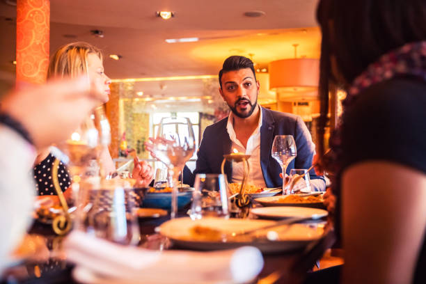 istock Enjoying conversation among peers while waiting for the food 1130753905