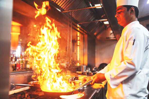 istock Chef Preparing Meals for Special Guests at a Restaurant 1130754719