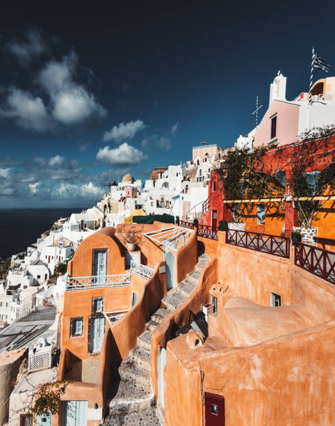 istock The Oia village in Santorini 1130754727