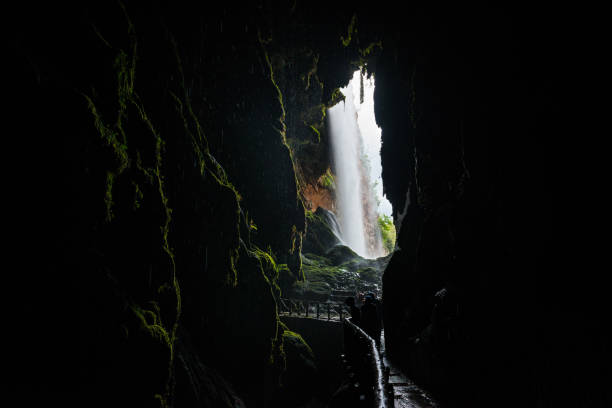 istock Beautiful waterfall on the Piedra River in Aragon 1130757000