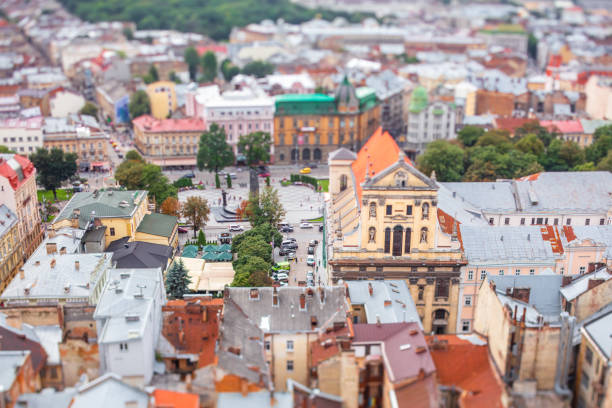 Tilt-shift lens.