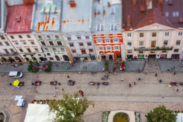 Tilt-shift lens.