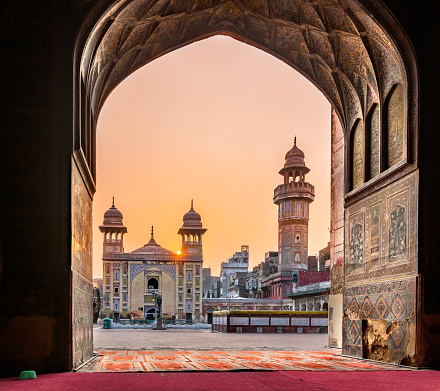 The Wazir Khan Mosque is considered to be the most ornately decorated Mughal-era mosque in Lahore, Pakistan