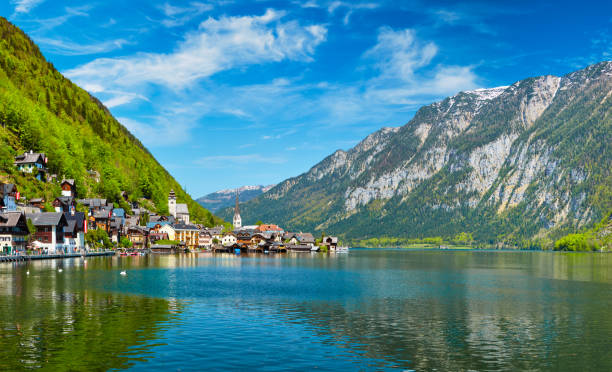 istock Hallstatt village, Austria 1130763649