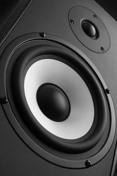 istock Wood Loud Speakers 1130766859