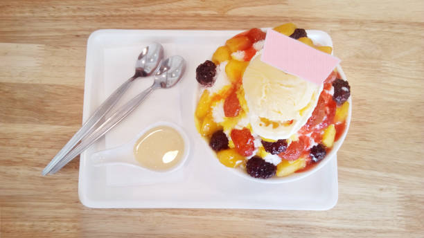Bing su: Korean shaved ice dessert
