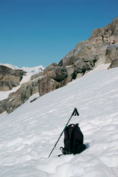 istock Hiking equipment in Antarctica 1130768619