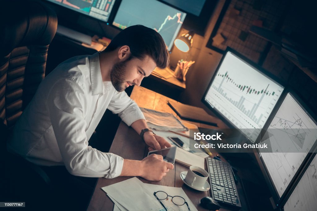 Break At Work Man Watching Funny Videos On The Internet Stock Photo - Download Image Now - iStock Break At Work Man Watching Funny Videos On The Internet Stock Photo - Download Image Now - iStock