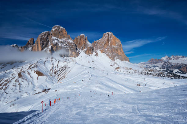 istock Ski resort in Dolomites, Italy 1130772505
