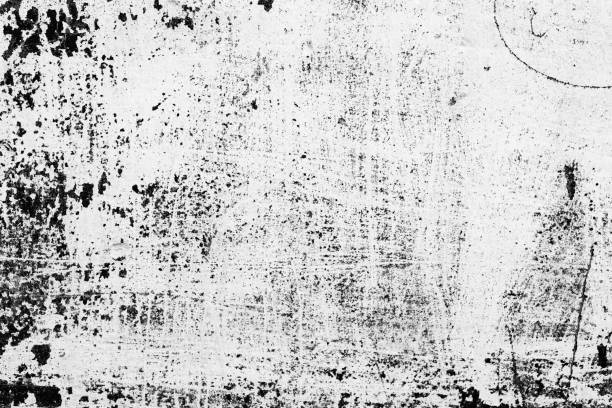 istock Wall fragment with scratches and cracks 1130775531