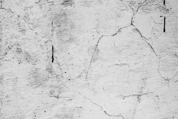 istock Wall fragment with scratches and cracks 1130775688