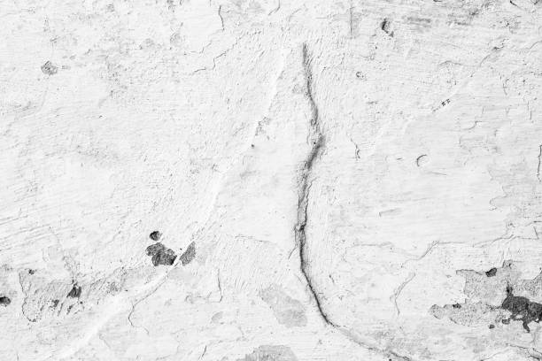 istock Wall fragment with scratches and cracks 1130775957