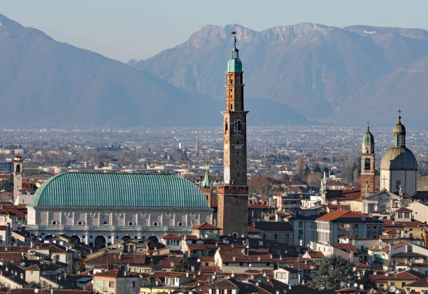 istock Vicenza City and the Basilica Palladiana with high tower caller 1130778564