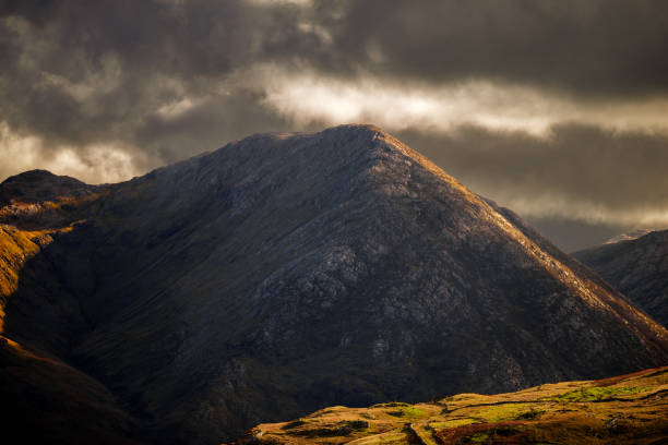 istock Mountains and stormy sky in Connemara 1130792916