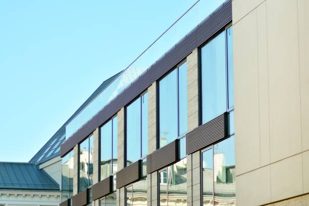 istock Modern corporate architecture - business and success concept 1130795168