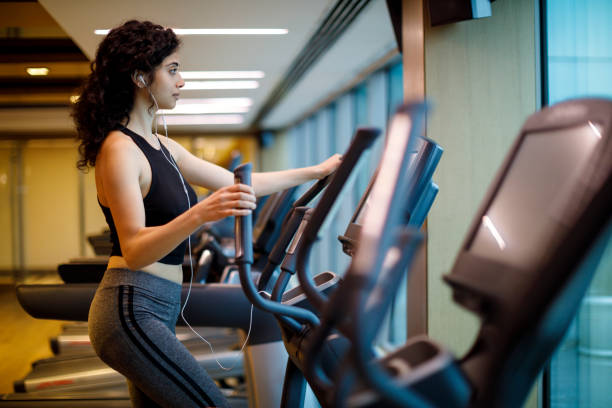 istock Cardio training at the gym 1130800146