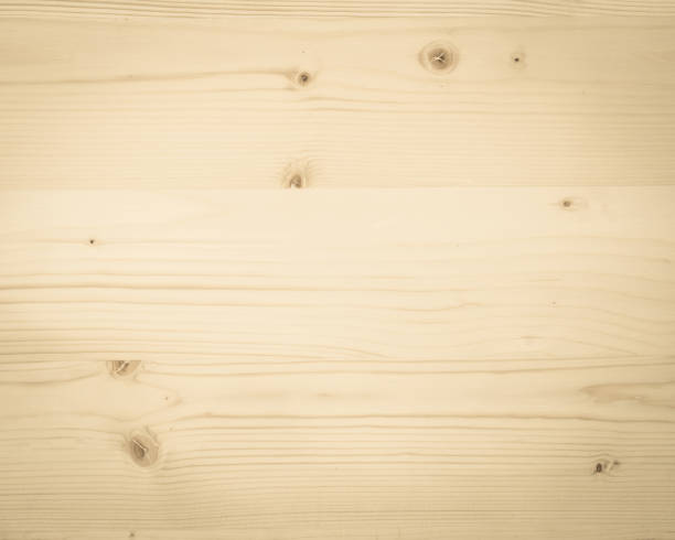 madera de pino textura viruta fondo en color marrón sepia viejo envejecido amarillo - plywood wood grain panel birch fotografías e imágenes de stock