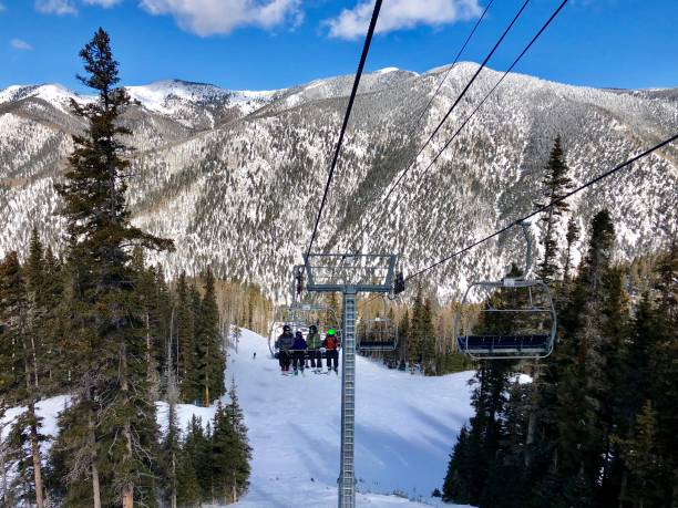 taos ski valley - taos imagens e fotografias de stock