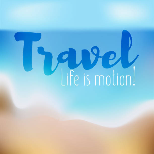 istock Vector blurred beach and ocean for treveling card, and summer background. Travel illustration. 1130823349