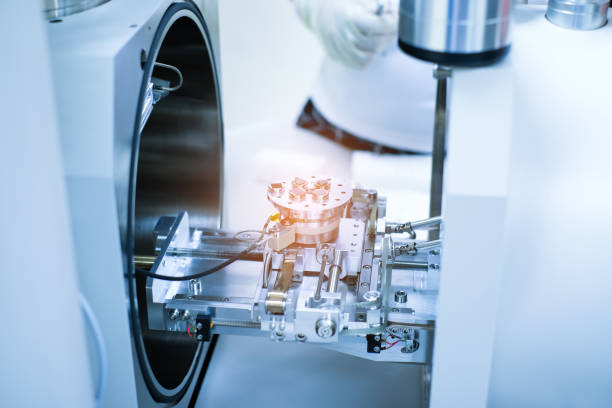 istock Scientist is preparation of nanomaterials for Scanning Electron Microscope (SEM) machine in laboratory 1130824399