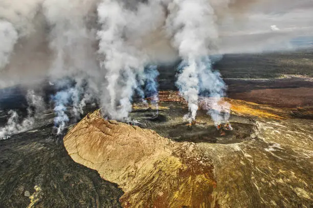 Mount Kilauea, HI