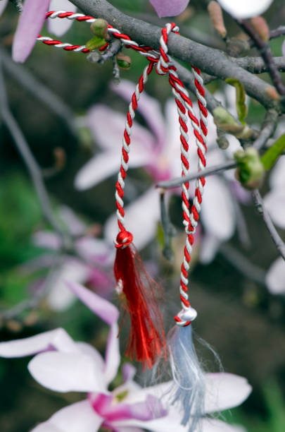 istock Romanian and bulgarian spring symbol named Martisor 1130829293