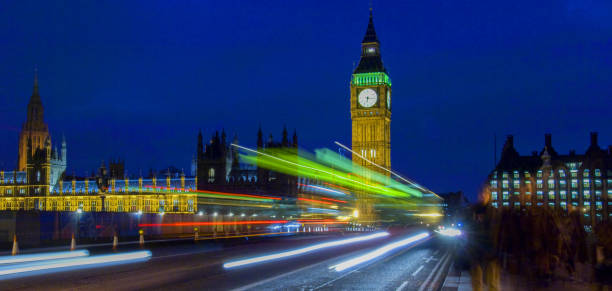 istock Westminster Bridge, Big Ben Clock Tower,London,England 1130830250