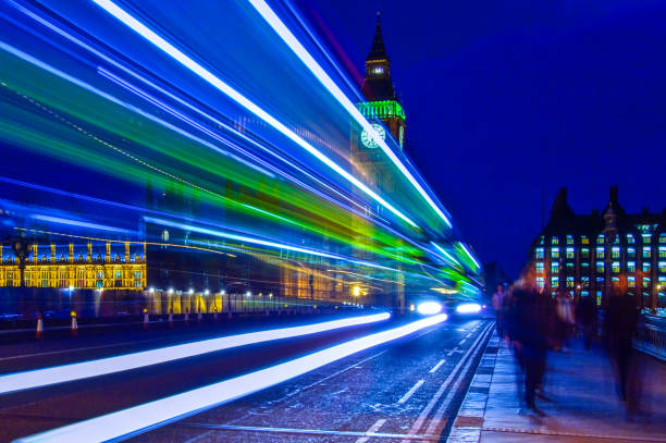 istock Westminster Bridge, Big Ben Clock Tower,London,England 1130830340