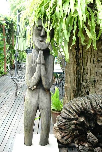 istock Welcome to Thailand - Waii is how Thai people greeting - Hello 1130832081