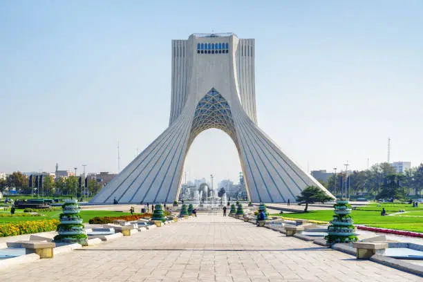 Photo of Beautiful view of the Azadi Tower (Freedom Tower), Tehran, Iran