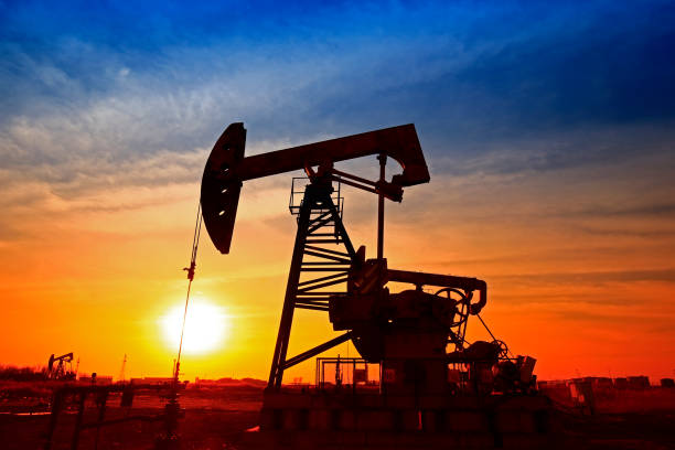 istock The oil pump, industrial equipment 1130835908