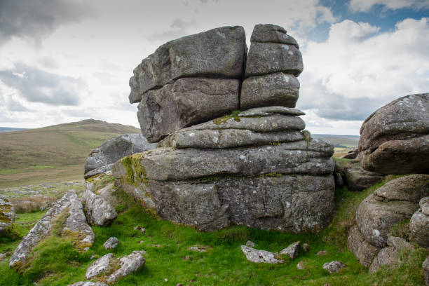 istock Showery Tor on Bodmin Moor 1130836036