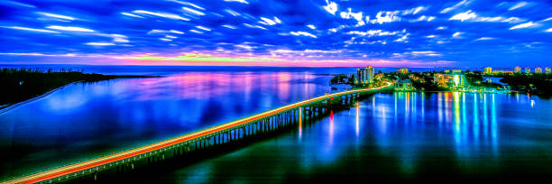 estero blvd, ft myers beach - fort myers foto e immagini stock