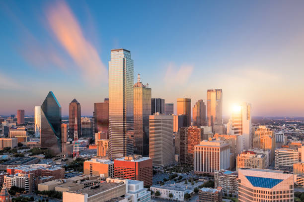 istock Dallas, Texas cityscape at sunset 1130838144