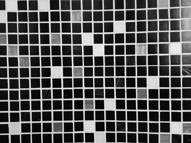 istock Tiled mosaic on the wall 1130845933