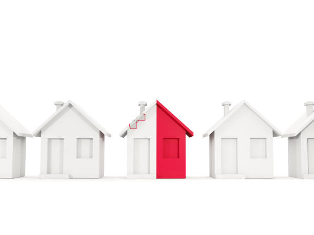 istock House with flag of malta 1130846780