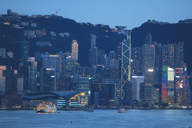 istock office building at night in hong kong 1130858619