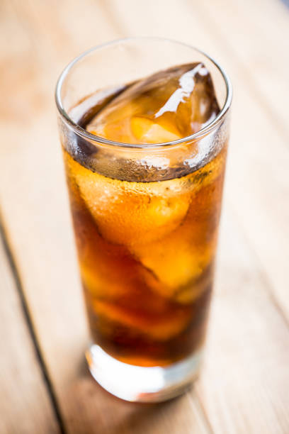 istock Cold cola beverage in glass with ice 1130862323