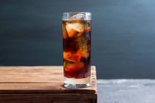 istock Cold cola beverage in glass with ice 1130862324