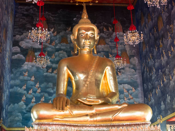 istock Shrine built inside a residential area in Khao Lak, Thailand 1130868576