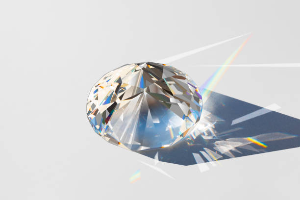 diamanti luminosi - spectrum lighting equipment glamour defocused foto e immagini stock