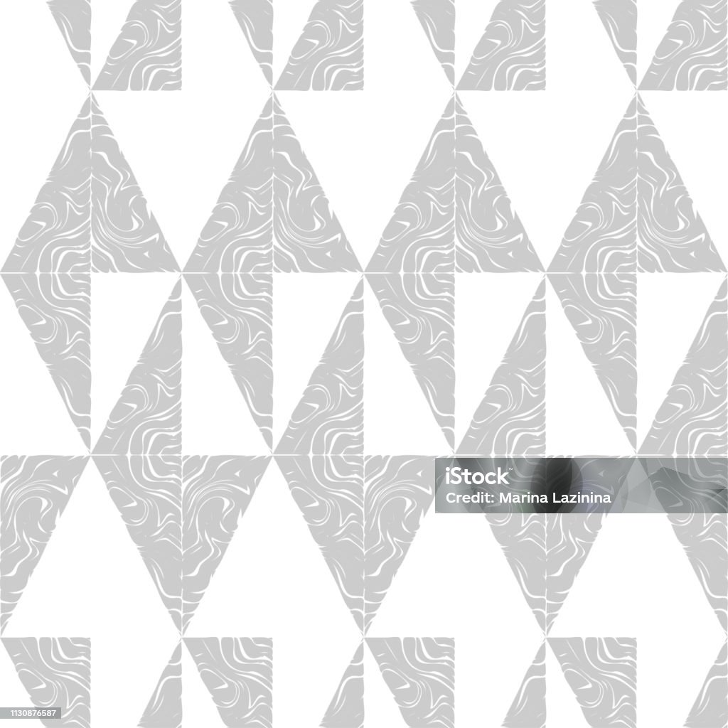 Trendy Seamless Pattern Designs Shapes Of Triangles With Patterned ...