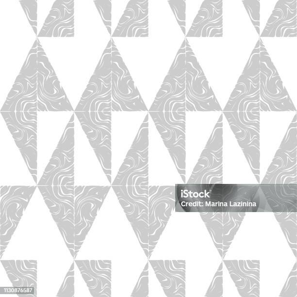 Trendy Seamless Pattern Designs Shapes Of Triangles With Patterned ...