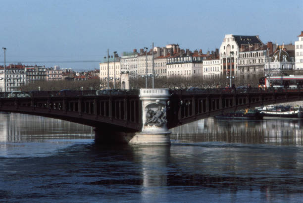 istock Bridge over the Rhone in Lyon 1130879620