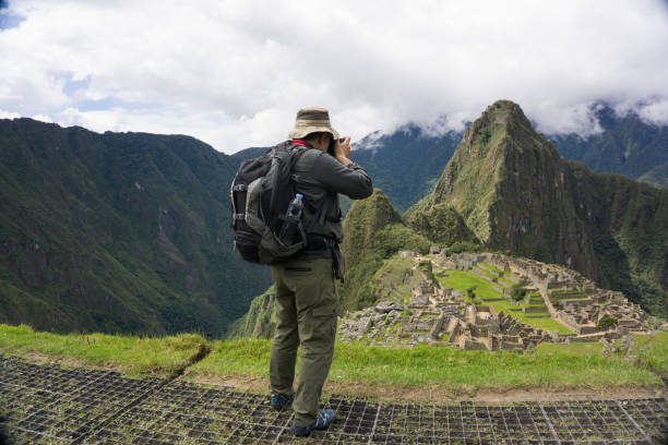 istock Photographer  at Machu Picchu 1130880663