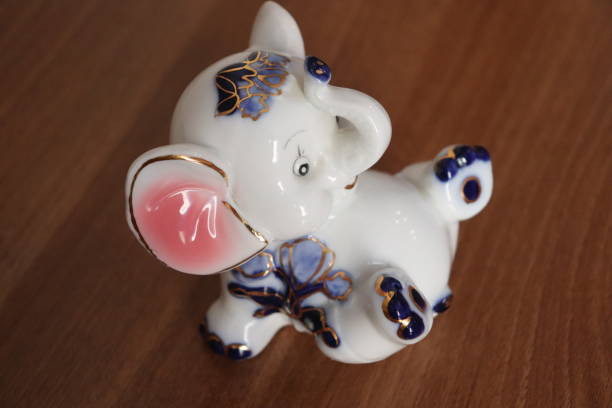istock Toy funny elephants family 1130883139
