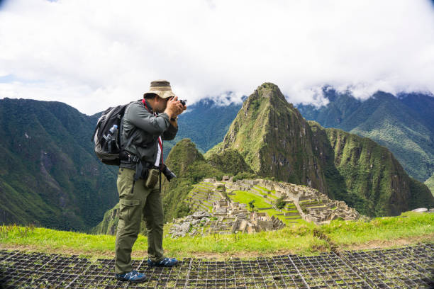 istock Photographer  at Machu Picchu 1130884534