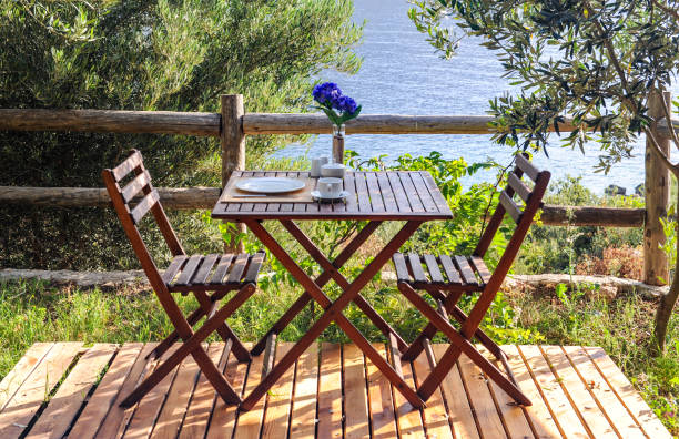 istock Enjoying dinner in front of wonderful nature 1130889211