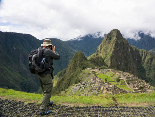 istock Photographer  at Machu Picchu 1130892401
