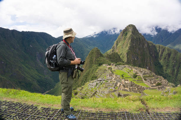 istock Photographer  at Machu Picchu 1130893950